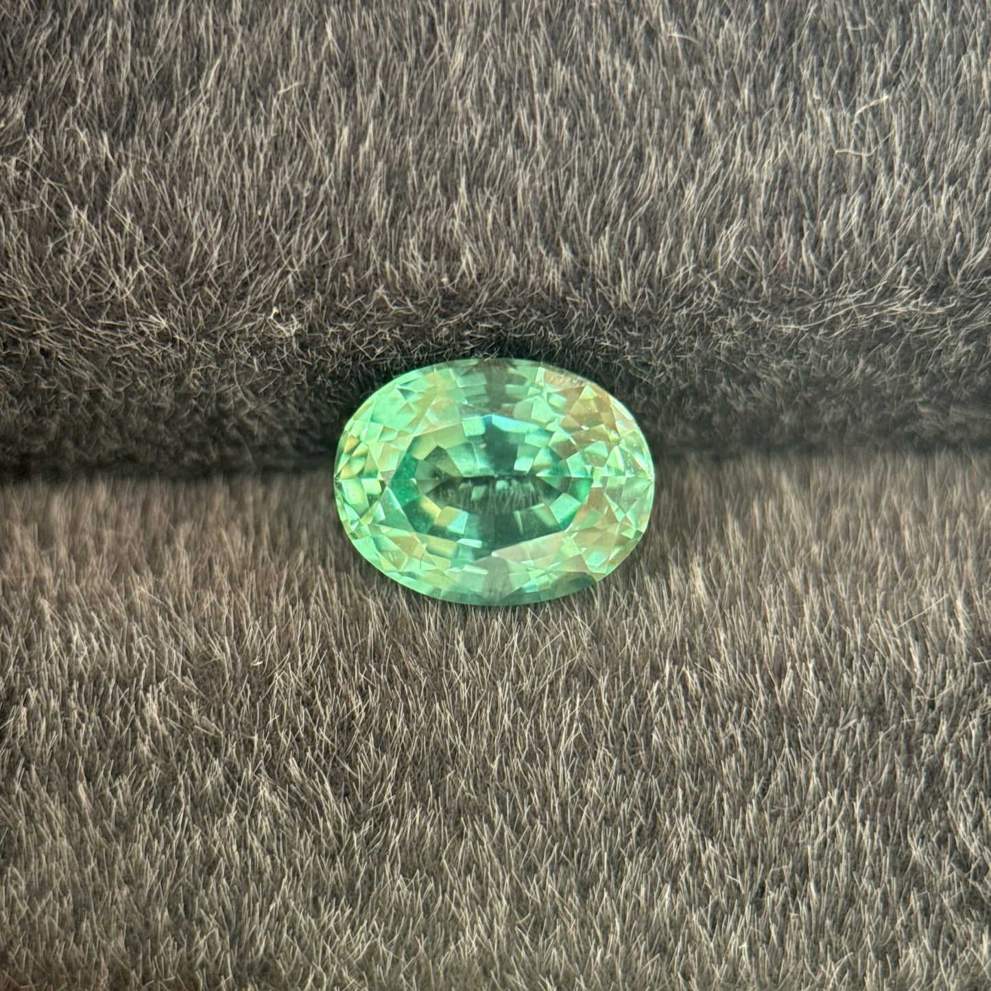 Green Sapphire 7*9mm